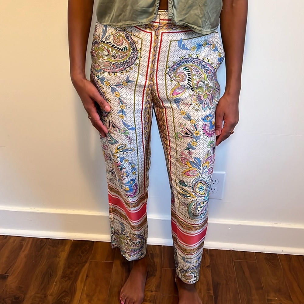 Zara Satin Trousers